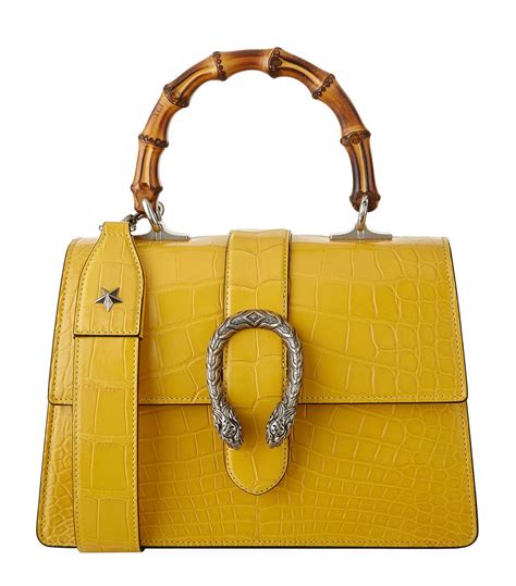 vintage gucci yellow 14x10|Gucci pre owned bags.